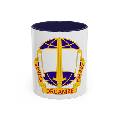 308 Civil Affairs Brigade 2 (U.S. Army) Accent Coffee Mug