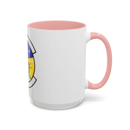 48 Healthcare Operations Squadron USAFE (U.S. Air Force) Accent Coffee Mug