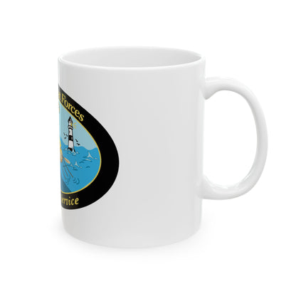 USCG Office of Boat Forces (U.S. Coast Guard) White Coffee Mug