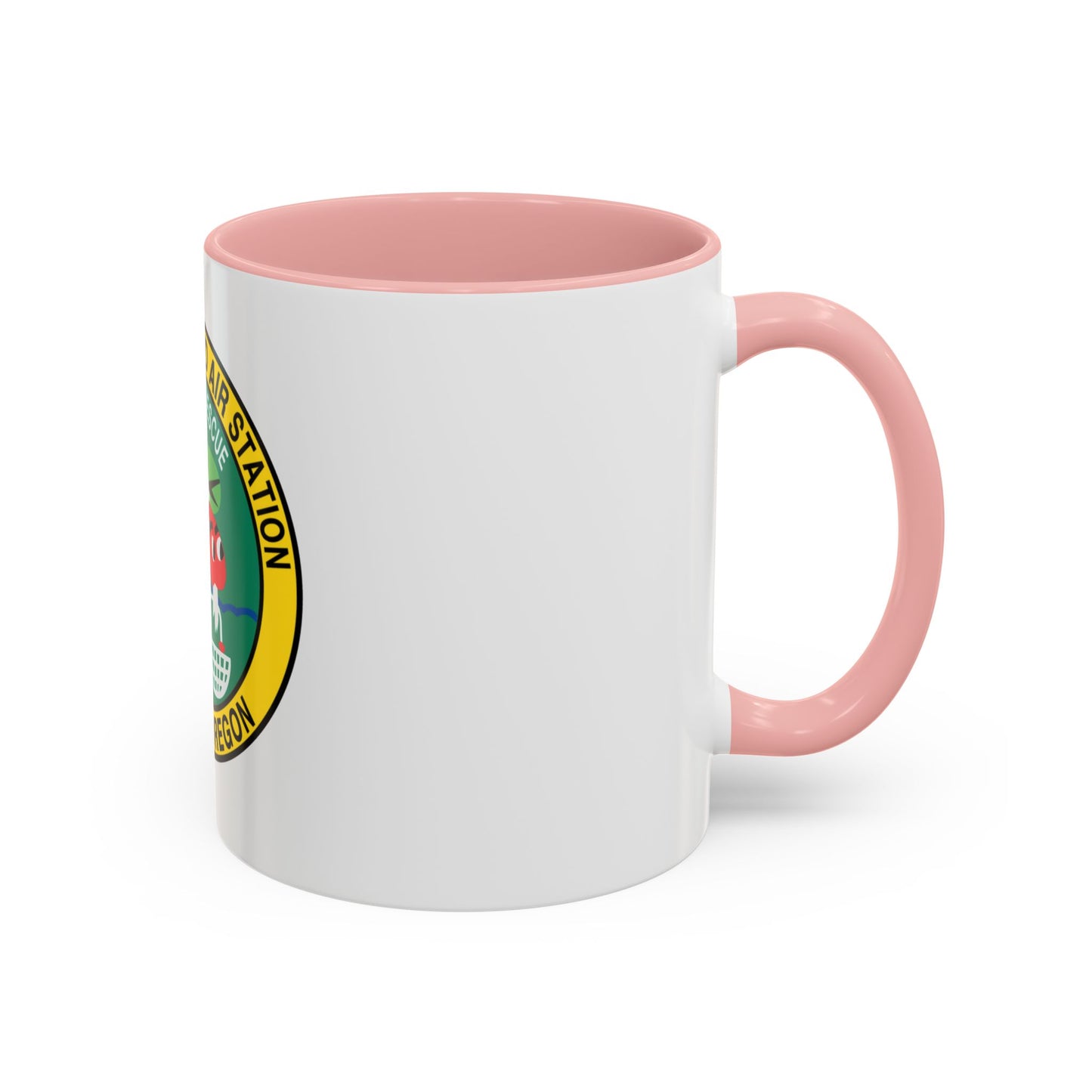 USCG Air Station Astoria (U.S. Coast Guard) Accent Coffee Mug
