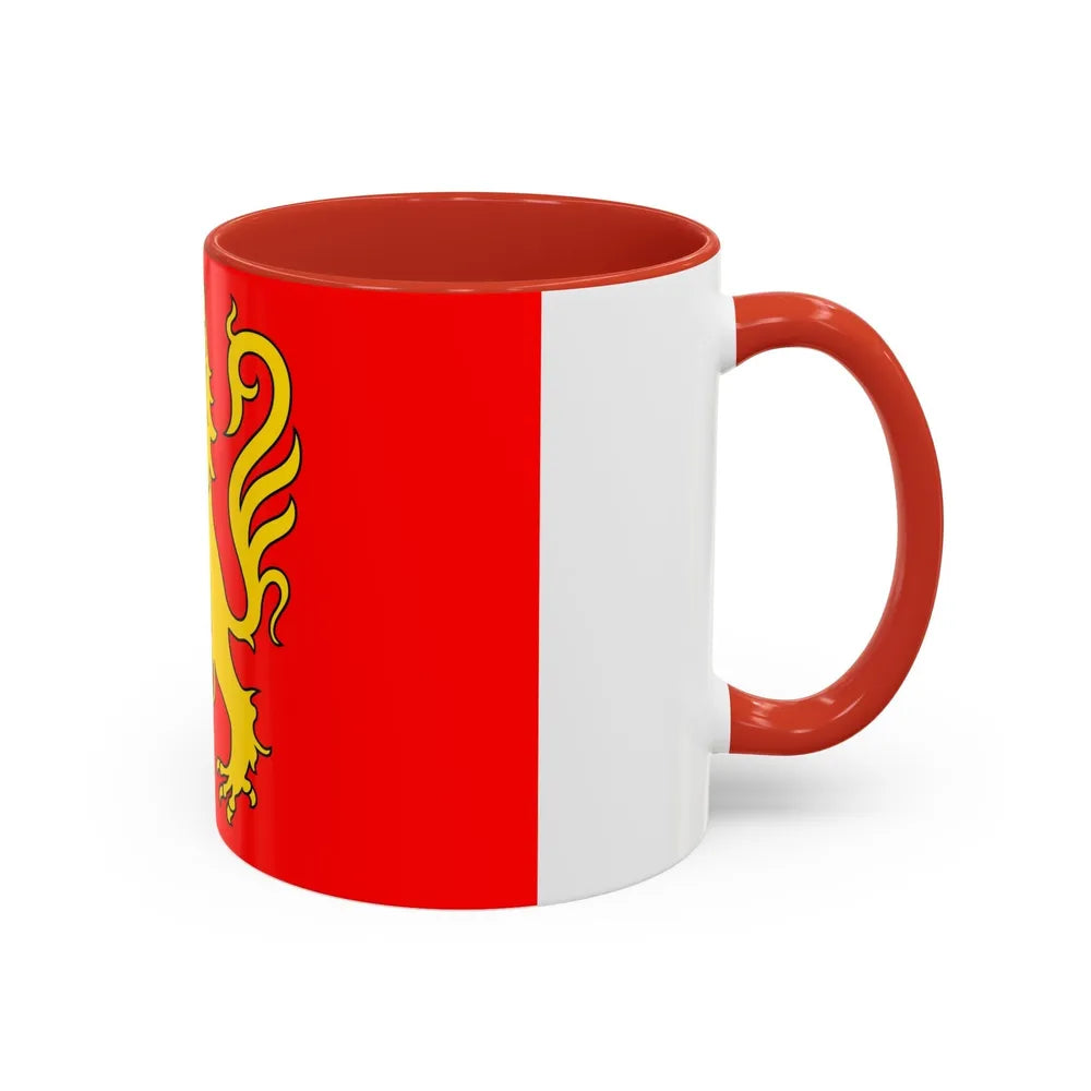 Flag of Aveyron France - Accent Coffee Mug-Go Mug Yourself