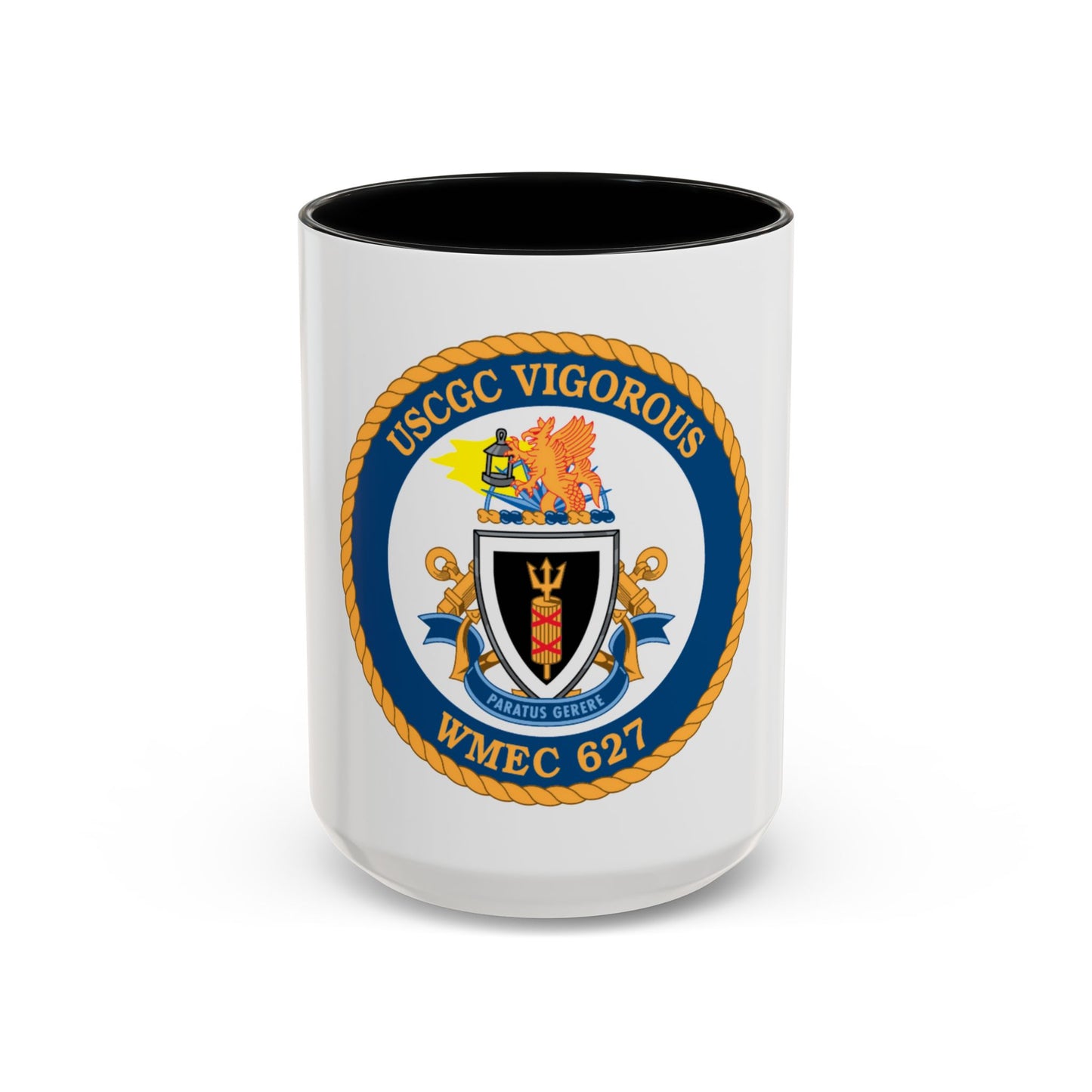 USCGC Vigorous WMEC 627 (U.S. Coast Guard) Accent Coffee Mug