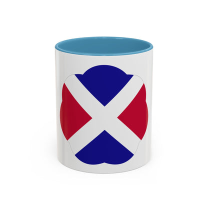 17 Infantry Division (U.S. Army) Accent Coffee Mug
