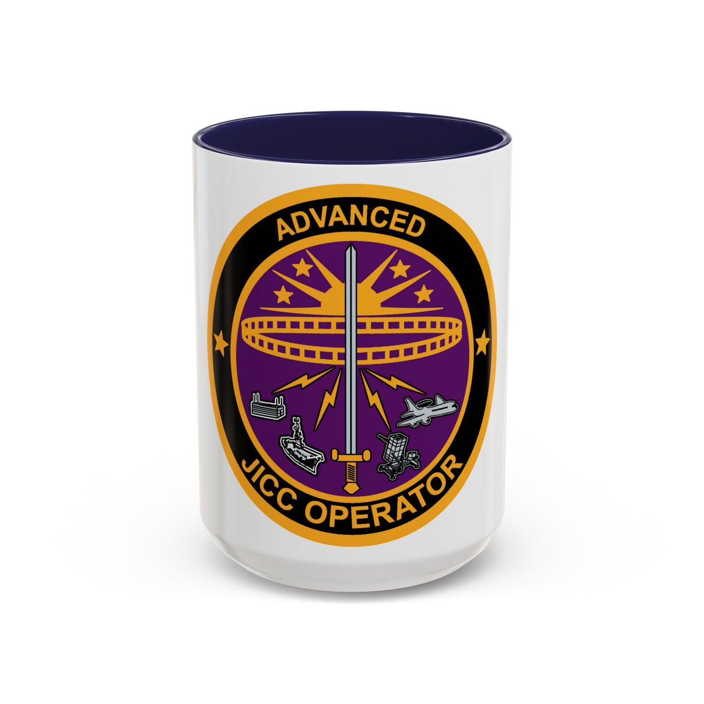 Advanced JICC Operator (U.S. Air Force) Accent Coffee Mug