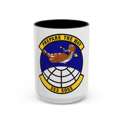 353d Special Operations Support Squadron (U.S. Air Force) Accent Coffee Mug