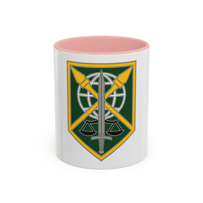 200 Military Police Command (U.S. Army) Accent Coffee Mug