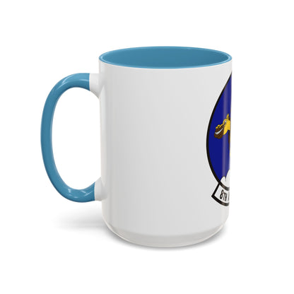 8th Airlift Squadron (U.S. Air Force) Accent Coffee Mug