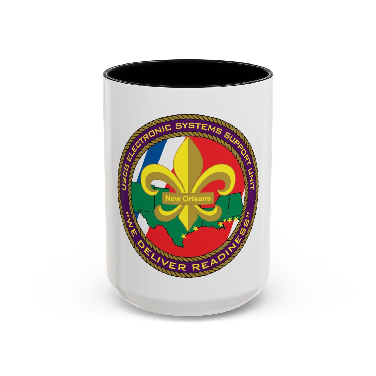 USCG ESSU New Orleans (U.S. Coast Guard) Accent Coffee Mug