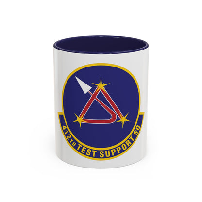 412th Test Support Squadron (U.S. Air Force) Accent Coffee Mug