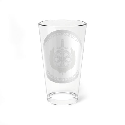 Emblem for the IV-TRR (Denmark) (Coat of Arms) Pint Glass 16oz