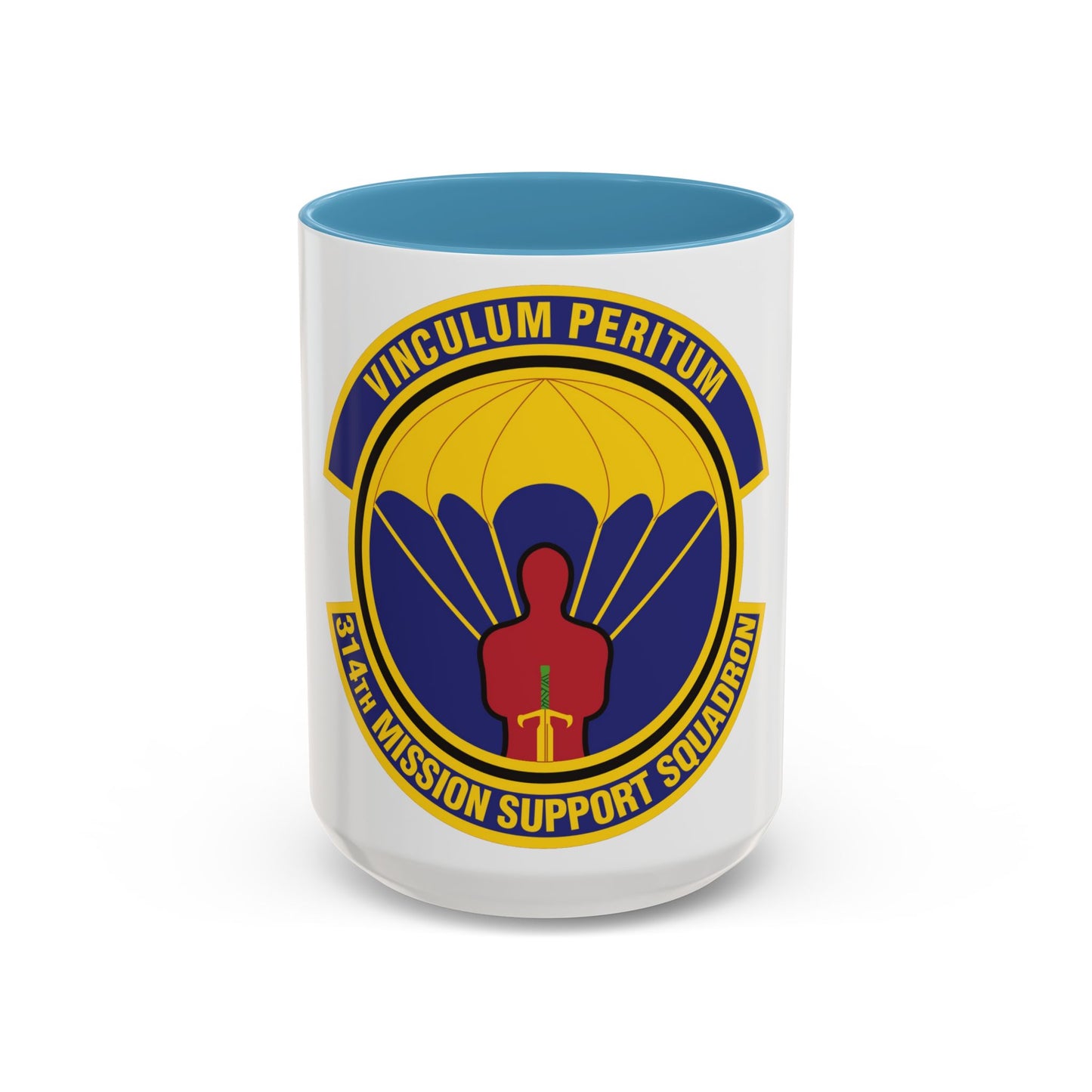 314th Mission Support Squadron (U.S. Air Force) Accent Coffee Mug