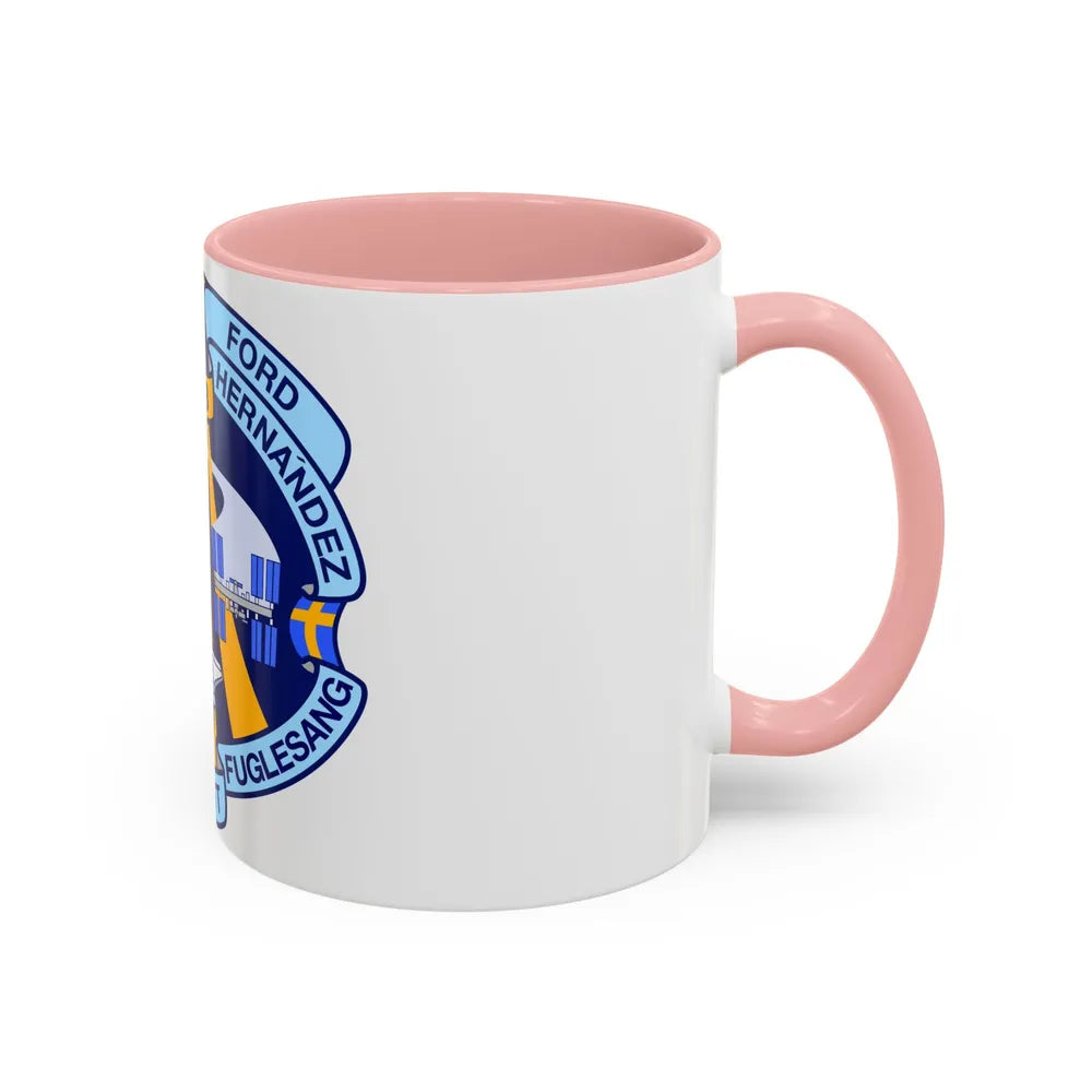 STS 128 (NASA) Accent Coffee Mug-Go Mug Yourself