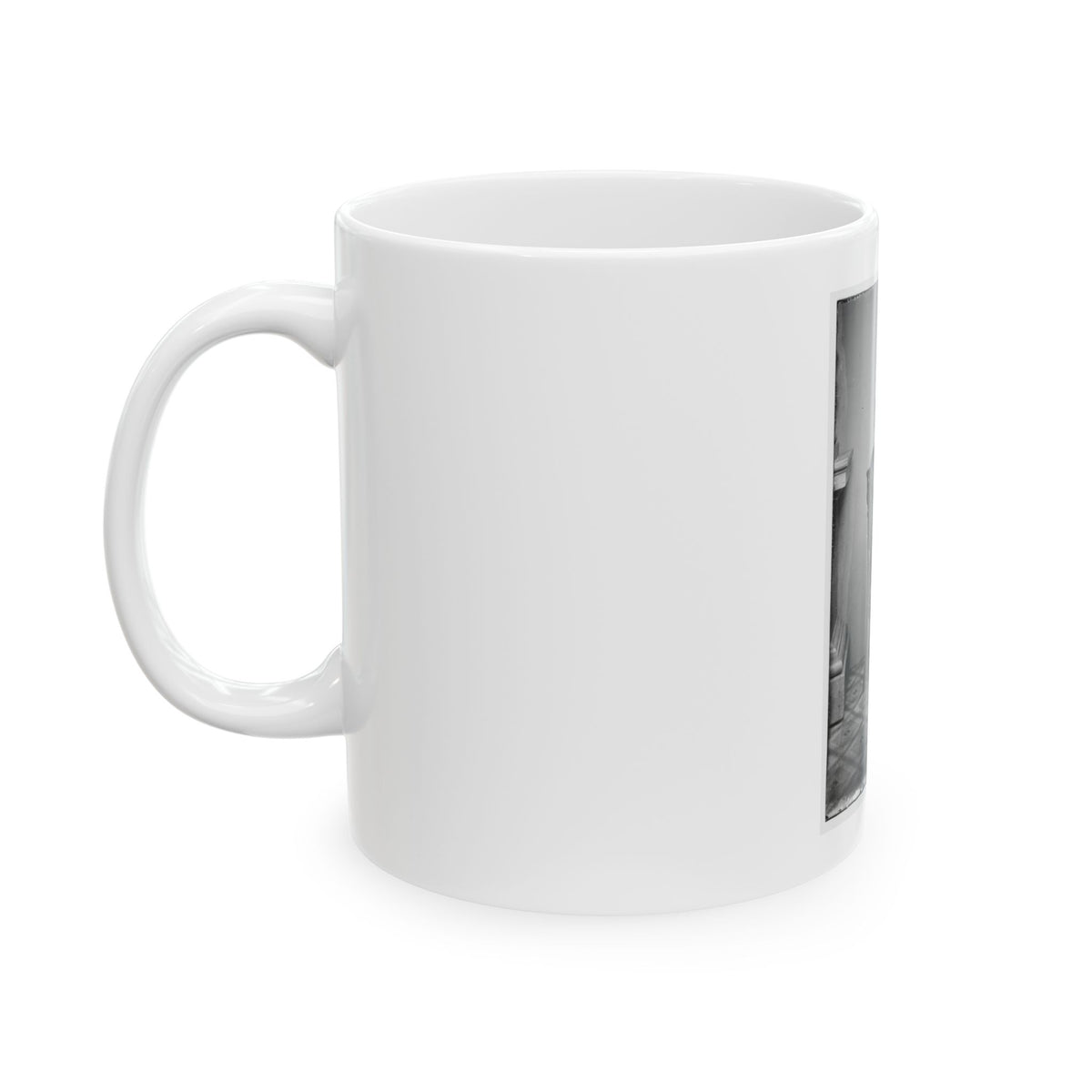 Portrait Of Commander Matthew F. Maury, Officer Of The Confederate Navy (U.S. Civil War) White Coffee Mug