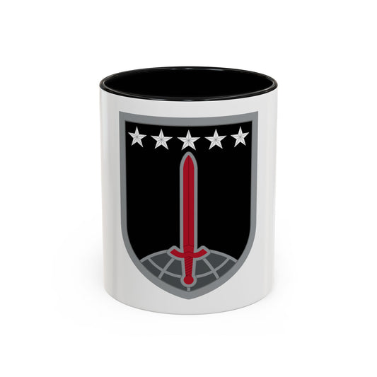 1ST MULTIDOMAIN TASK FORCE (U.S. Army) Accent Coffee Mug