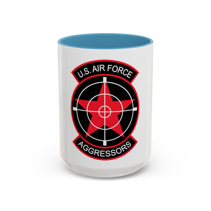 US Air Force Aggressors (U.S. Air Force) Accent Coffee Mug