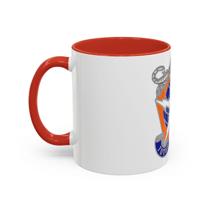505 Signal Brigade 3 (U.S. Army) Accent Coffee Mug