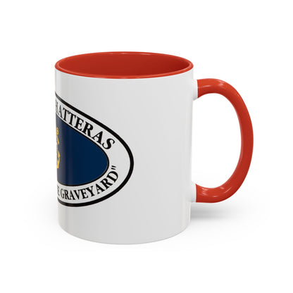 USCG Group Cape Hatteras VINT (U.S. Coast Guard) Accent Coffee Mug