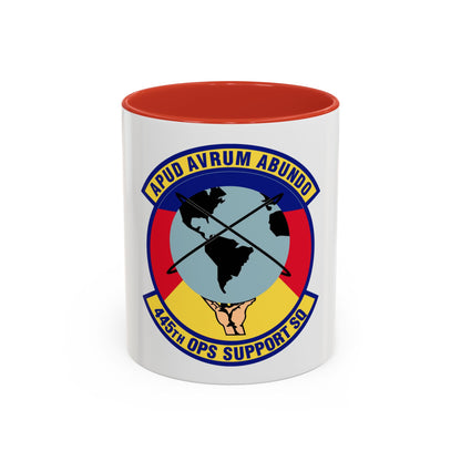 445th Operations Support Squadron (U.S. Air Force) Accent Coffee Mug
