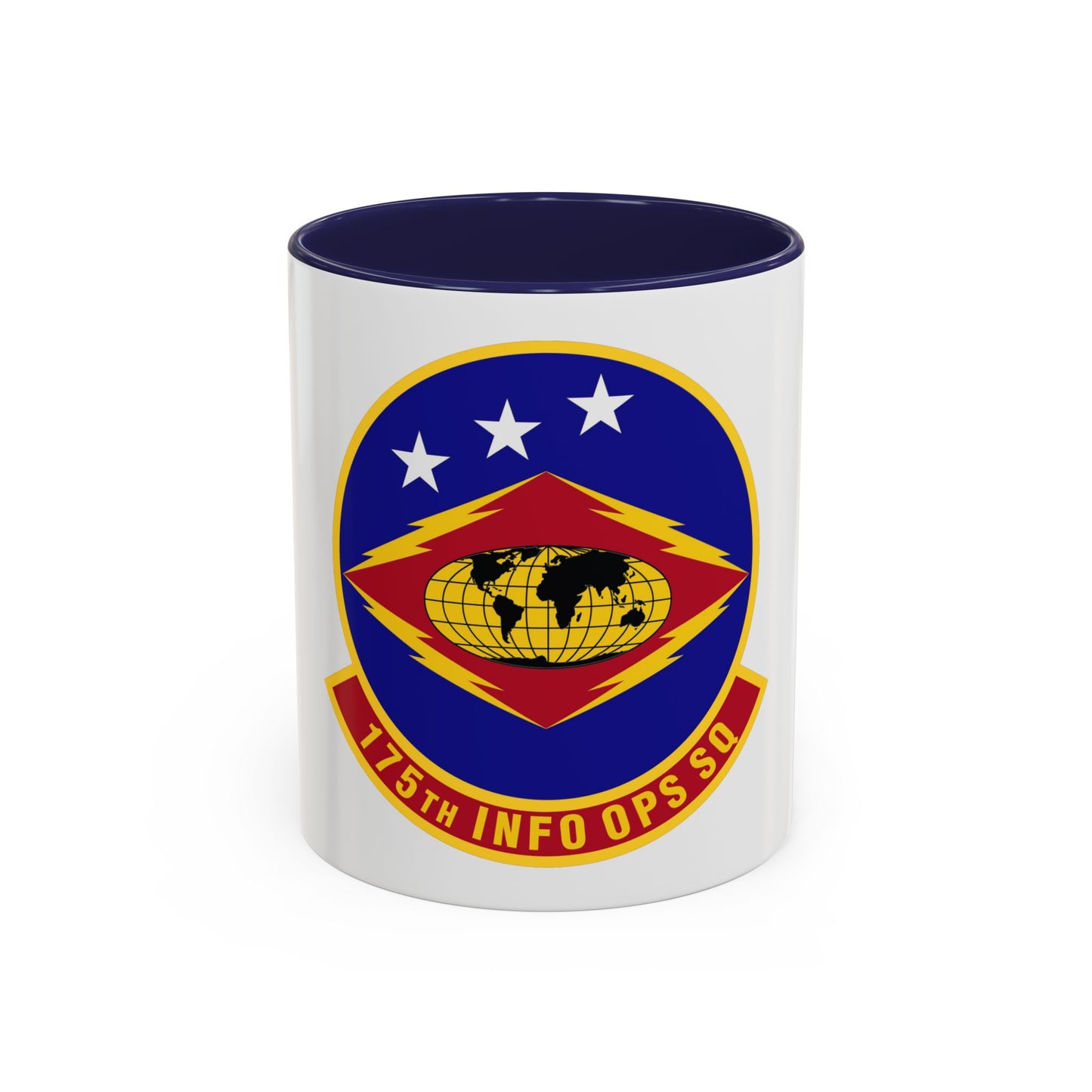 175th Information Operations Squadron (U.S. Air Force) Accent Coffee Mug