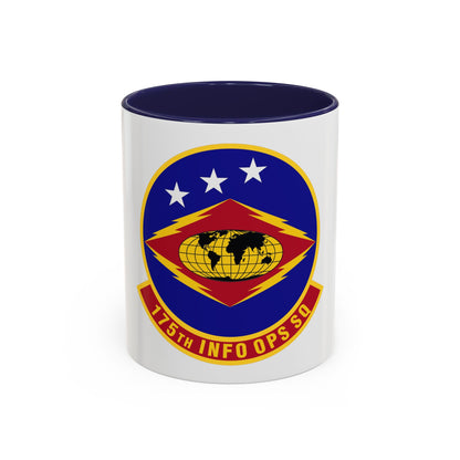 175th Information Operations Squadron (U.S. Air Force) Accent Coffee Mug