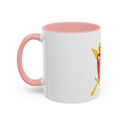 Coat of arms of the Norwegian Armed Forces - Accent Coffee Mug