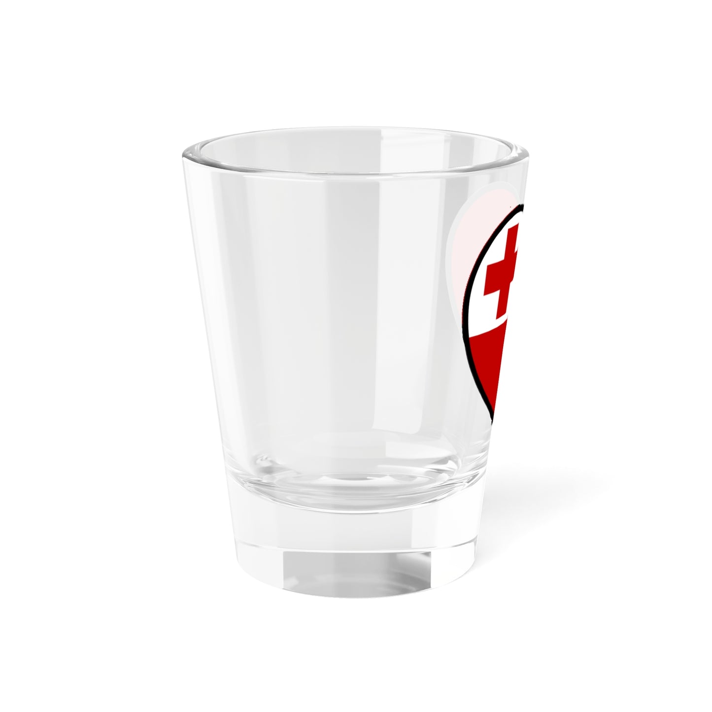 Tonga flag heart (Tonga) Shot Glass 1.5oz