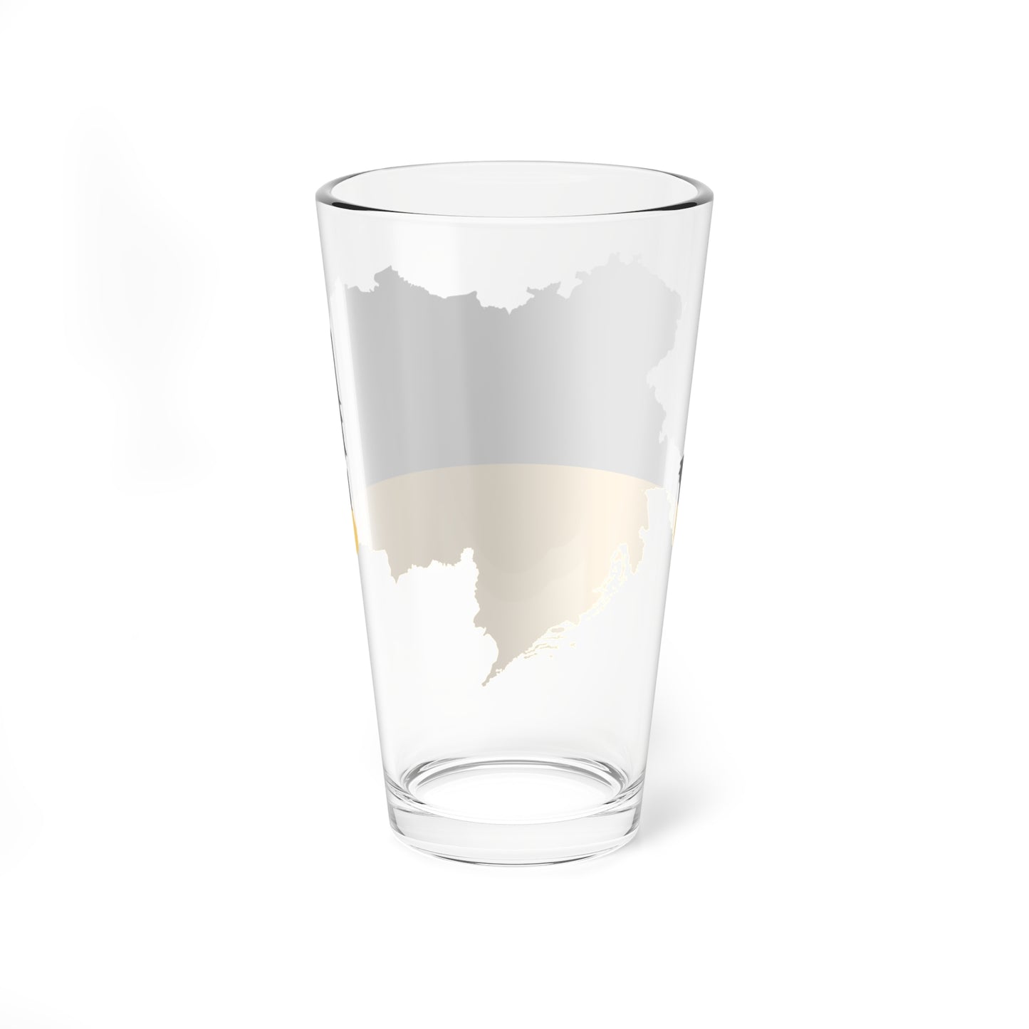 Flag map of the Austro-Hungarian Empire habsburg flag (Hungary) Pint Glass 16oz
