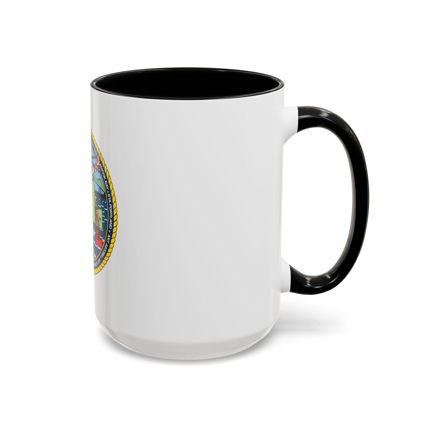 USCGS Columbia River (U.S. Coast Guard) Accent Coffee Mug