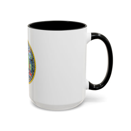 USCGS Columbia River (U.S. Coast Guard) Accent Coffee Mug