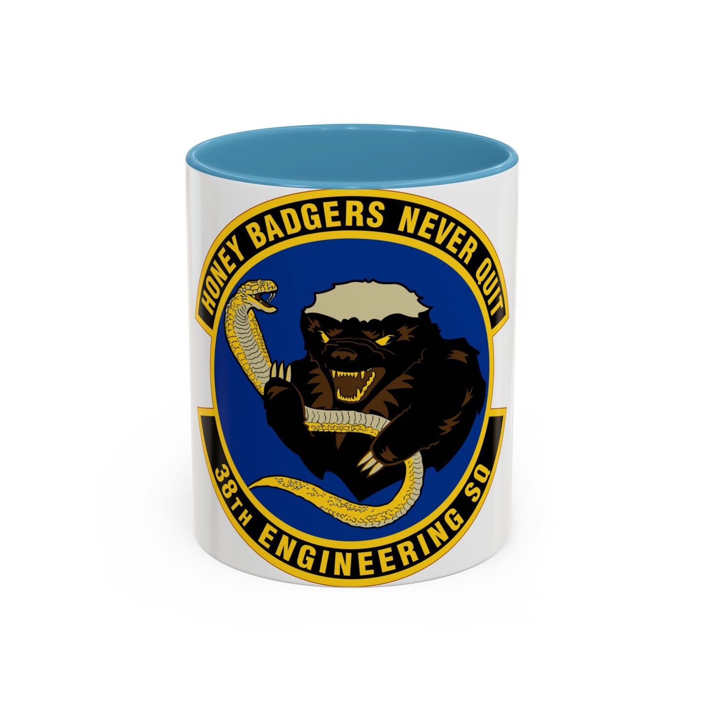 38 Engineering Squadron ACC (U.S. Air Force) Accent Coffee Mug