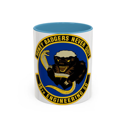 38 Engineering Squadron ACC (U.S. Air Force) Accent Coffee Mug