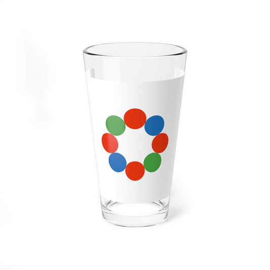 Flag of Nanto Toyama (Japan) Pint Glass 16oz