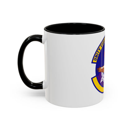 17 Operational Medical Readiness Squadron AETC (U.S. Air Force) Accent Coffee Mug