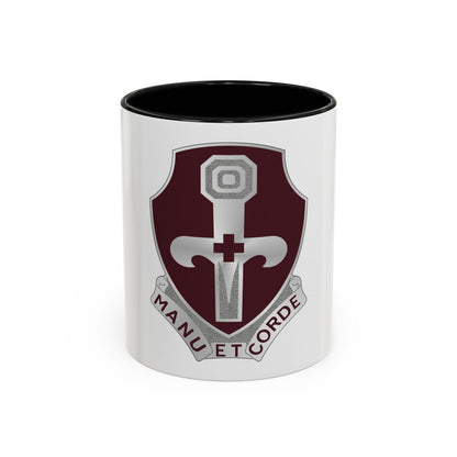 321 Medical Battalion (U.S. Army) Accent Coffee Mug