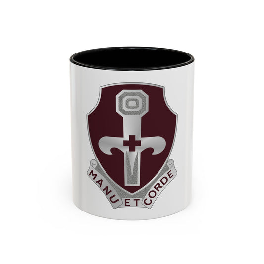 321 Medical Battalion (U.S. Army) Accent Coffee Mug