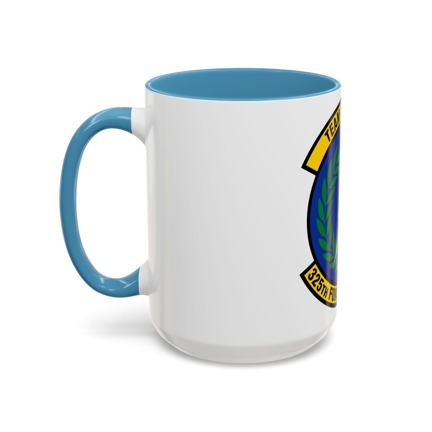 325 Force Support Squadron AETC (U.S. Air Force) Accent Coffee Mug