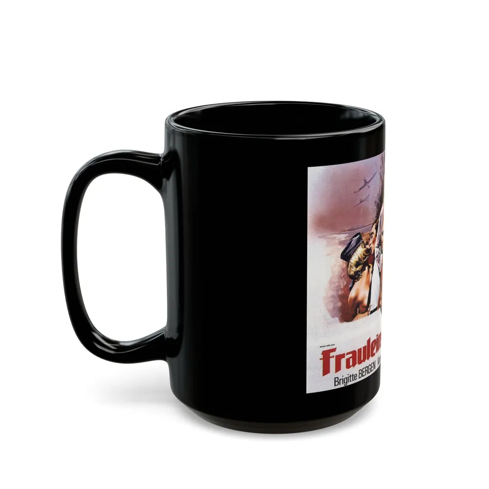 FRAULEINS IN UNIFORM (EINE ARMEE GRETCHEN) Movie Poster - Black Coffee Mug-Go Mug Yourself