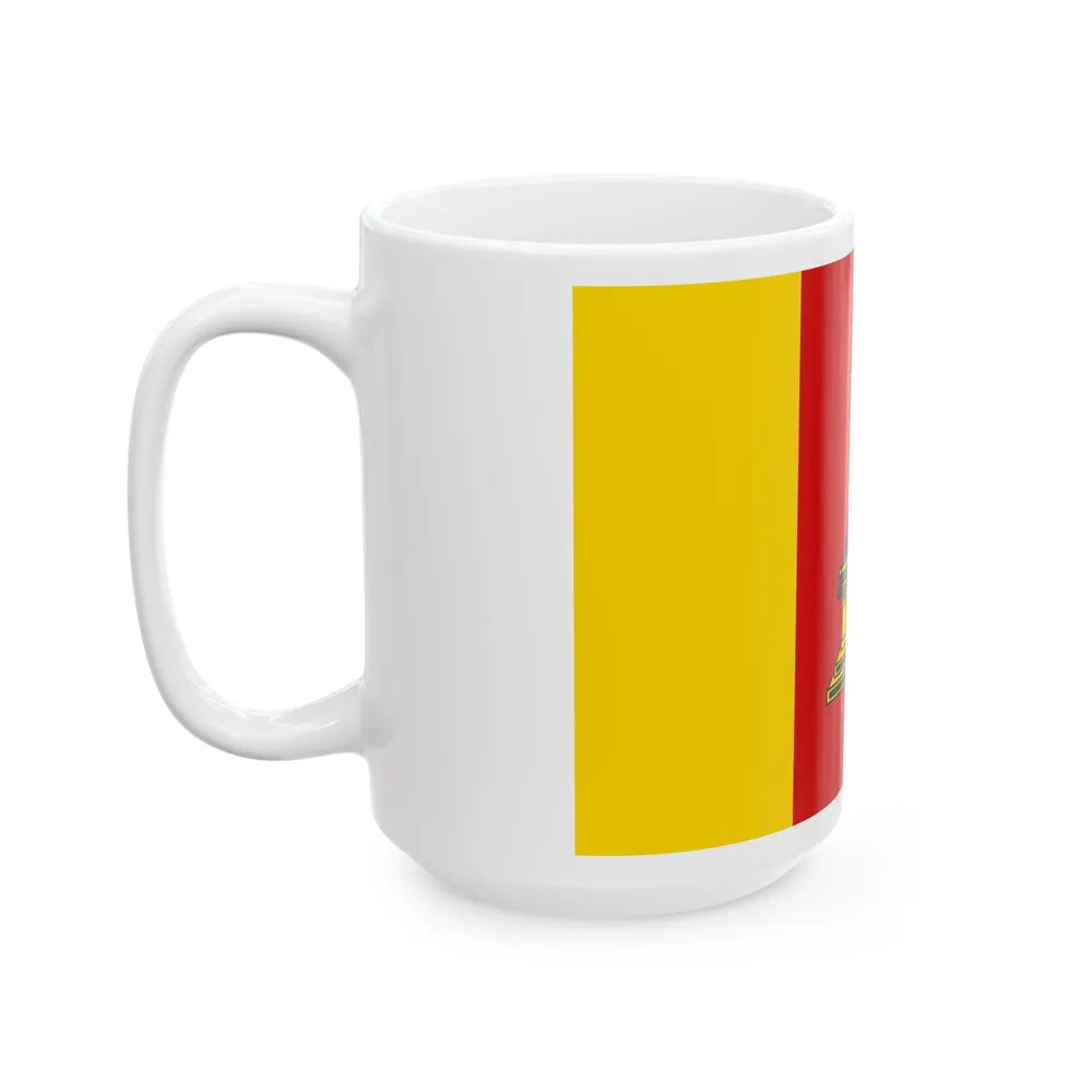 Flag of Tver Oblast Russia - White Coffee Mug-Go Mug Yourself