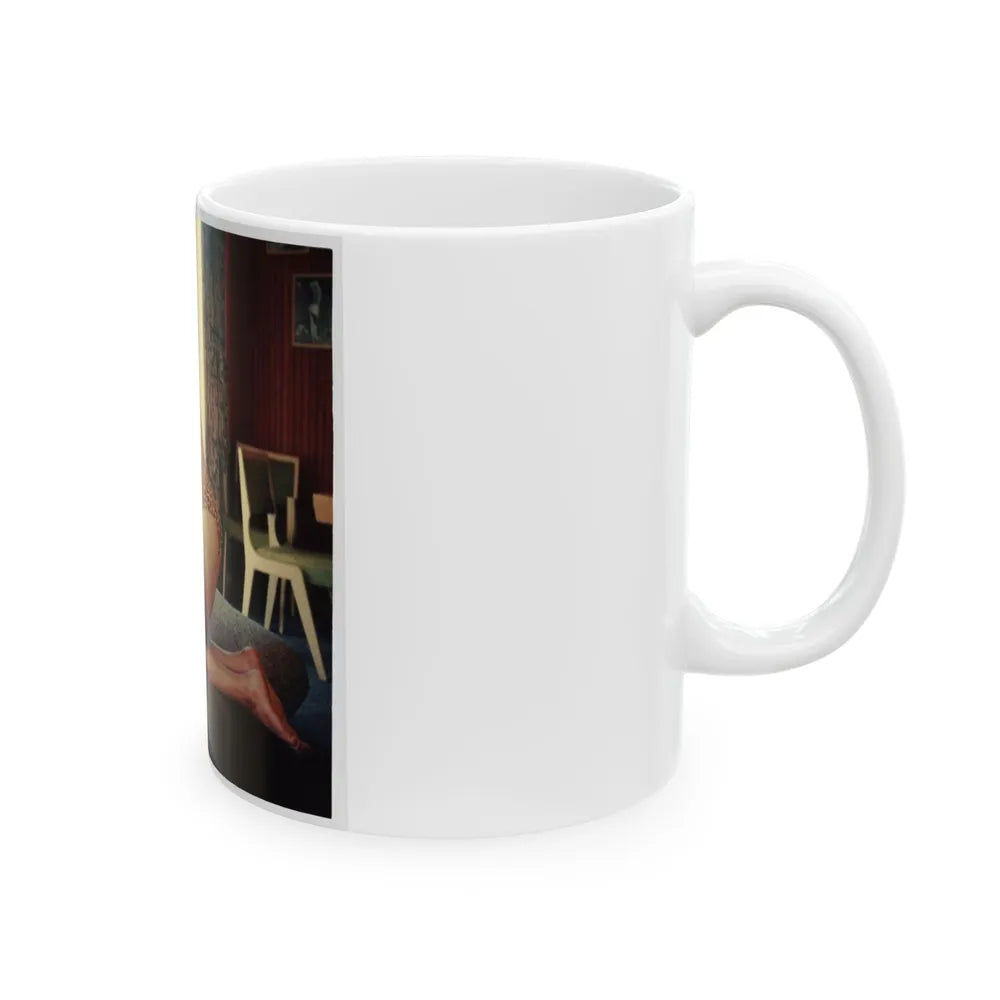 Jayne Mansfield #223 (Vintage Female Icon) White Coffee Mug-Go Mug Yourself