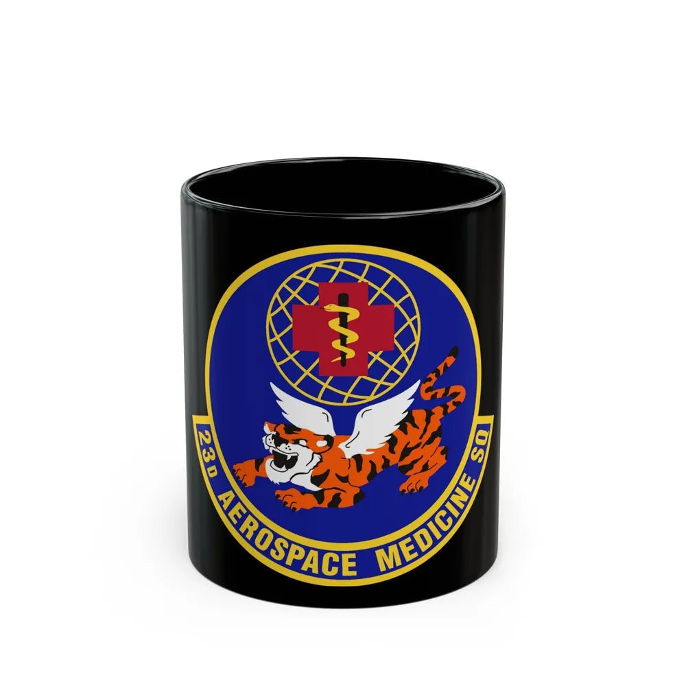 23d Aerospace Medicine Squadron (U.S. Air Force) Black Coffee Mug-11oz-Go Mug Yourself