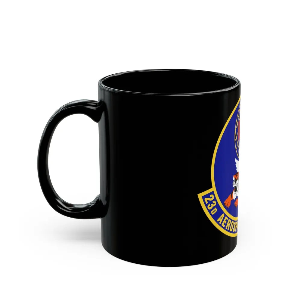 23d Aerospace Medicine Squadron (U.S. Air Force) Black Coffee Mug-Go Mug Yourself