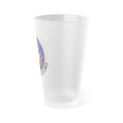 23d Aerospace Medicine Squadron (U.S. Air Force) Frosted Pint Glass 16oz-Go Mug Yourself