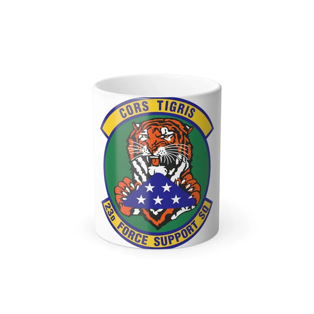 23d Force Support Squadron (U.S. Air Force) Color Changing Coffee Mug-11oz-Go Mug Yourself