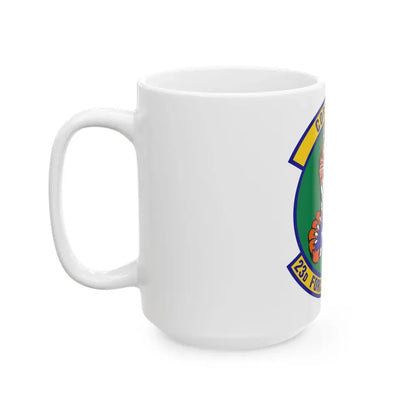 23d Force Support Squadron (U.S. Air Force) White Coffee Mug - Go Mug Yourself