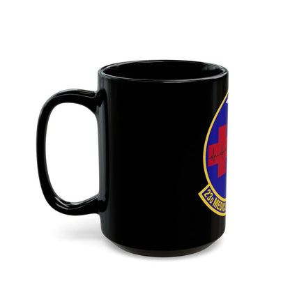 23d Medical Operations Squadron (U.S. Air Force) Black Coffee Mug-Go Mug Yourself