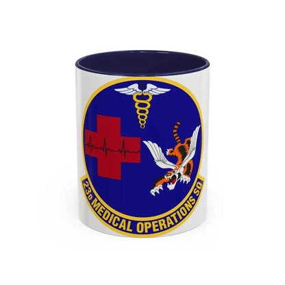 23d Medical Operations Squadron (U.S. Air Force) Accent Coffee Mug 11oz Navy - Go Mug Yourself