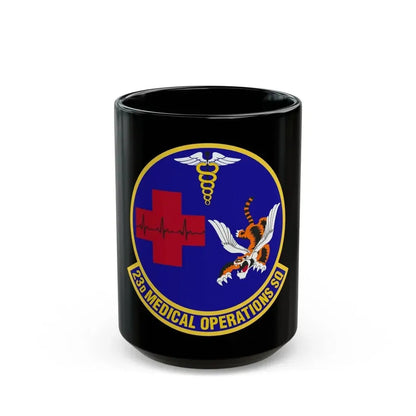 23d Medical Operations Squadron (U.S. Air Force) Black Coffee Mug 15oz - Go Mug Yourself