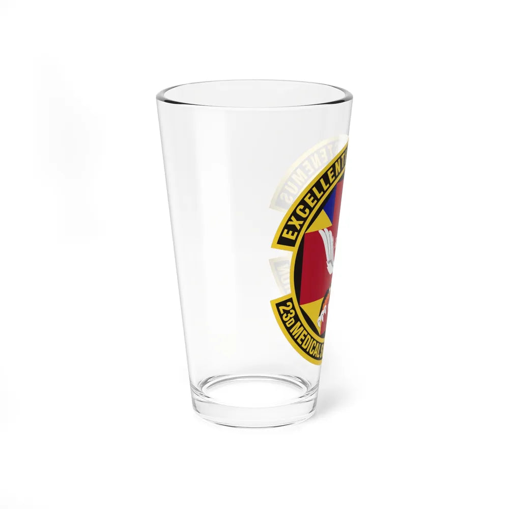 23d Medical Support Squadron (U.S. Air Force) Pint Glass 16oz-Go Mug Yourself