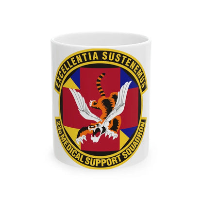 23d Medical Support Squadron (U.S. Air Force) White Coffee Mug-11oz-Go Mug Yourself