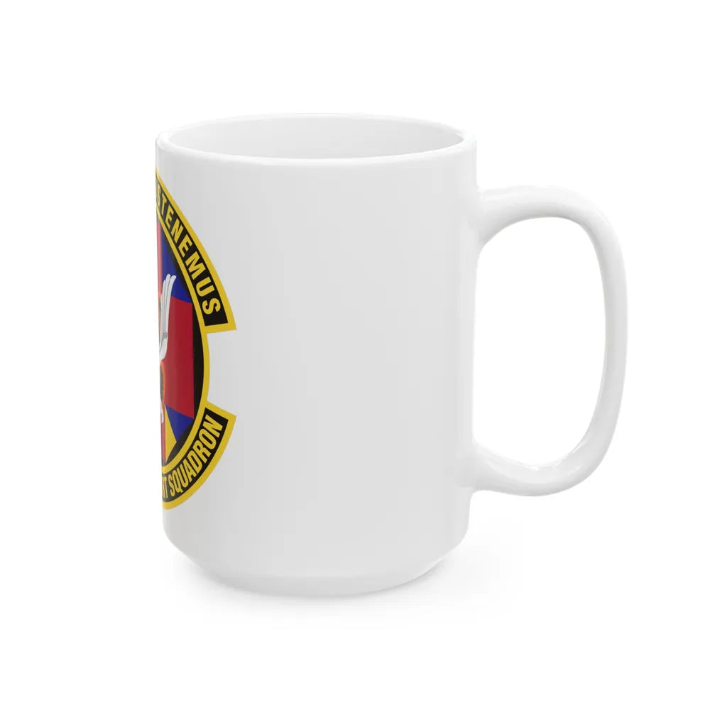 23d Medical Support Squadron (U.S. Air Force) White Coffee Mug-Go Mug Yourself